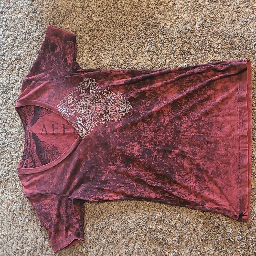 Affliction t-shirt (reversable)